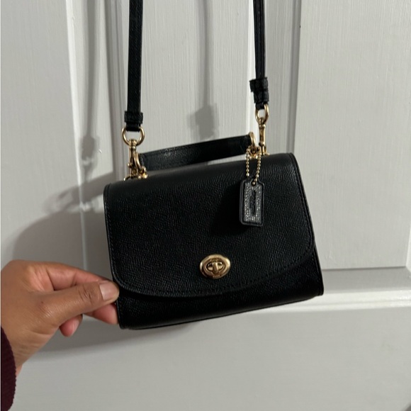 Black Leather mini bag - Picture 4 of 6